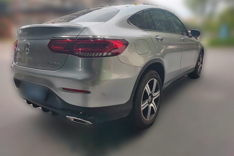 Used Mercedes-Benz GLC Coupe 2022 Refreshed GLC 260 4MATIC Coupe SUV Rear Right 45 Deg