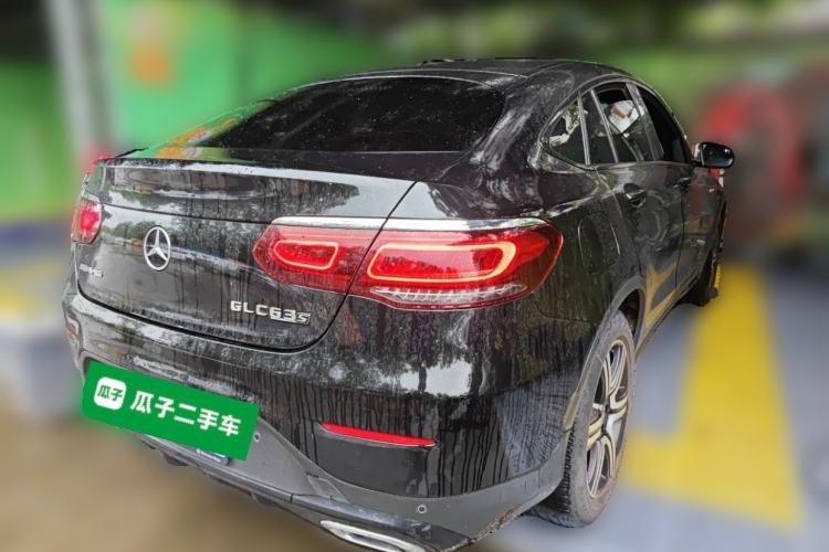 Used Mercedes-Benz GLC Coupe 2022 Refreshed GLC 260 4MATIC Coupe SUV Rear Right 45 Deg