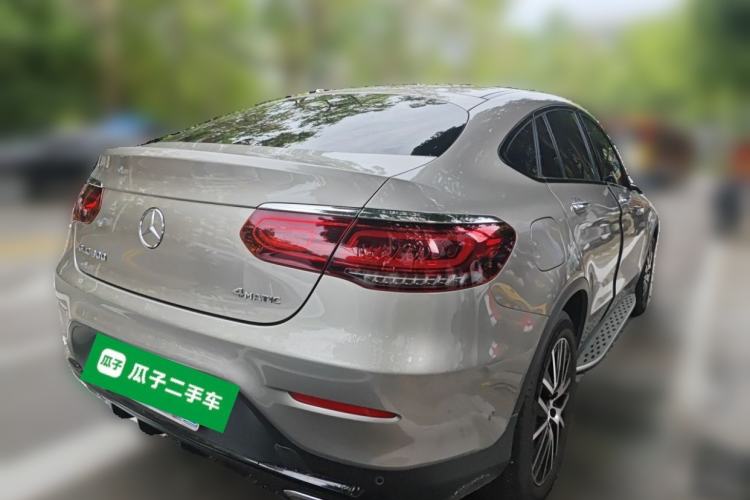 Used Mercedes-Benz GLC Coupe 2022 Refreshed GLC 300 4MATIC Coupe SUV Rear Right 45 Deg