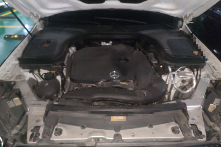Used Mercedes-Benz GLC Coupe 2022 GLC 260 4MATIC Coupe SUV Engine Bay