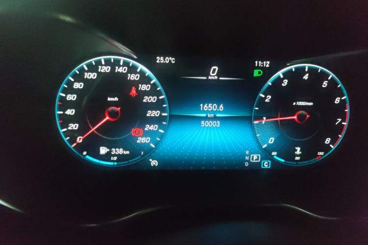 Used Mercedes-Benz GLC Coupe 2022 GLC 260 4MATIC Coupe SUV Instrument Cluster