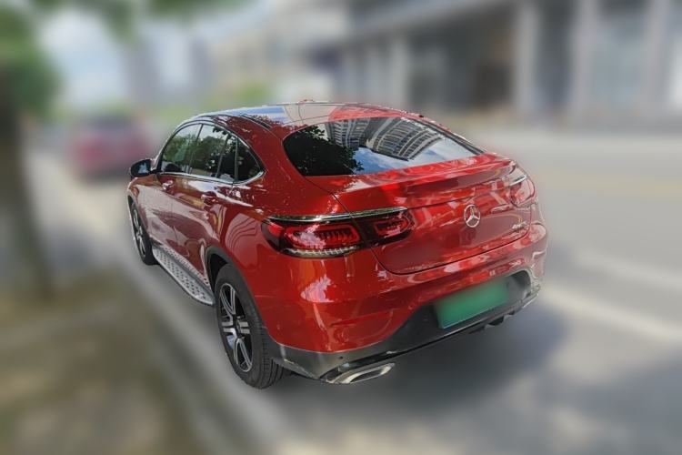 Used Mercedes-Benz GLC Coupe 2022 Refreshed GLC 260 4MATIC Coupe SUV Rear Left 45 Deg