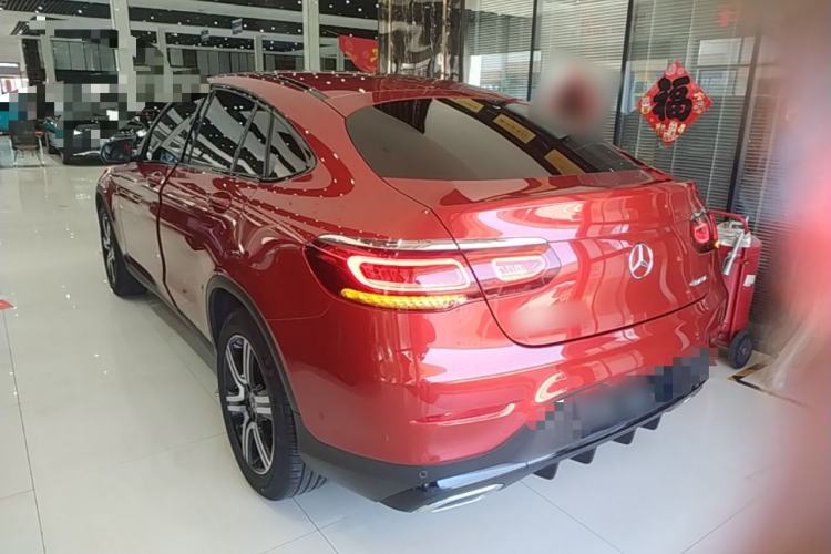 Used Mercedes-Benz GLC Coupe 2022 Refreshed GLC 260 4MATIC Coupe SUV Rear Left 45 Deg