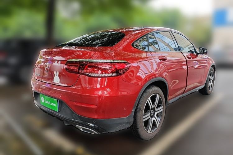Used Mercedes-Benz GLC Coupe 2022 Refreshed GLC 260 4MATIC Coupe SUV Rear Right 45 Deg