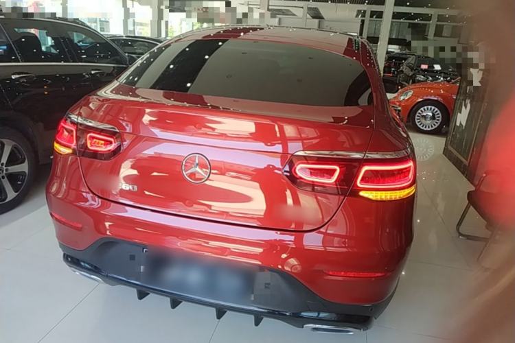 Used Mercedes-Benz GLC Coupe 2022 Refreshed GLC 260 4MATIC Coupe SUV Rear Right 45 Deg