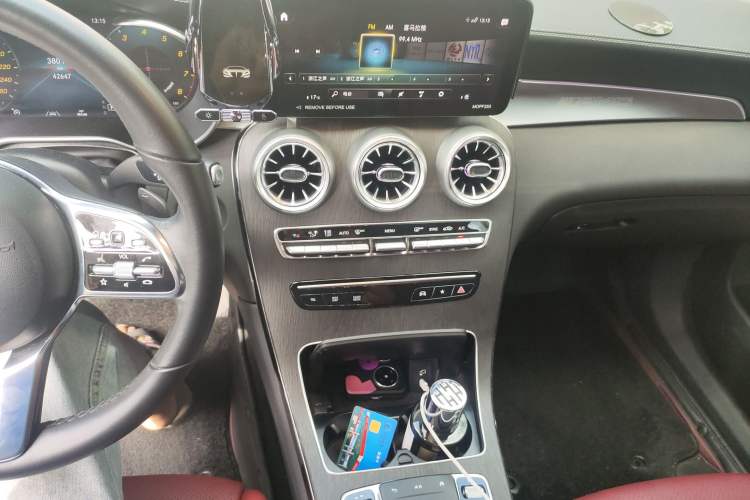 Used Mercedes-Benz GLC Coupe 2022 Refreshed GLC 300 4MATIC Coupe SUV Audio And AC Panel