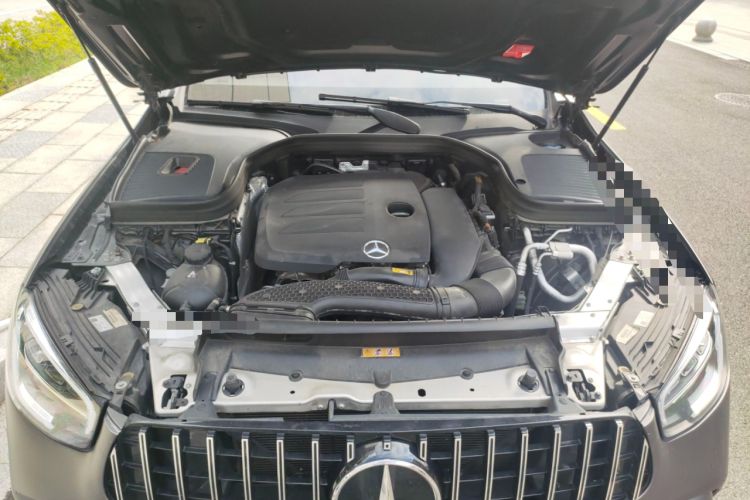 Used Mercedes-Benz GLC Coupe 2022 Refreshed GLC 300 4MATIC Coupe SUV Engine Bay