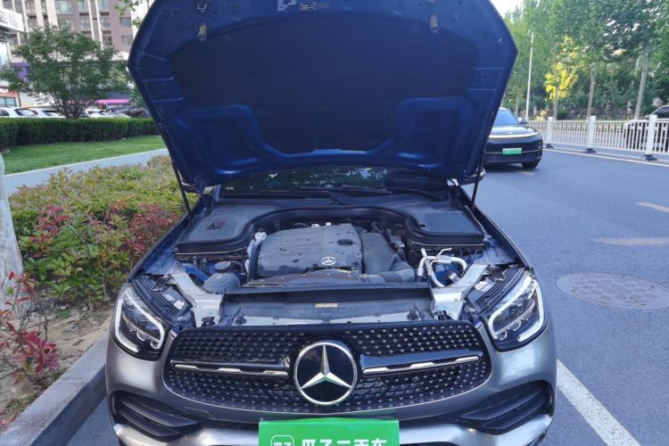 Used Mercedes-Benz GLC Coupe 2022 Refreshed GLC 260 4MATIC Coupe SUV Engine Bay
