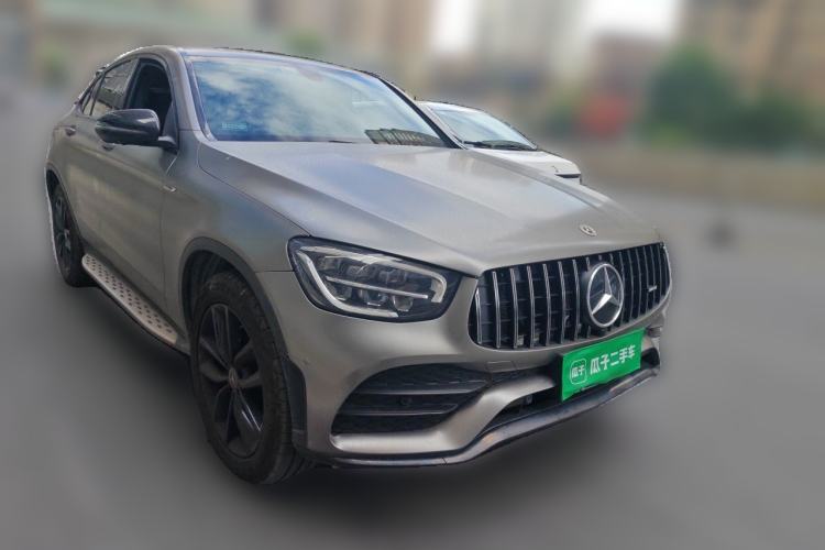 Used Mercedes-Benz GLC Coupe 2022 Refreshed GLC 260 4MATIC Coupe SUV Front Right 45 Deg