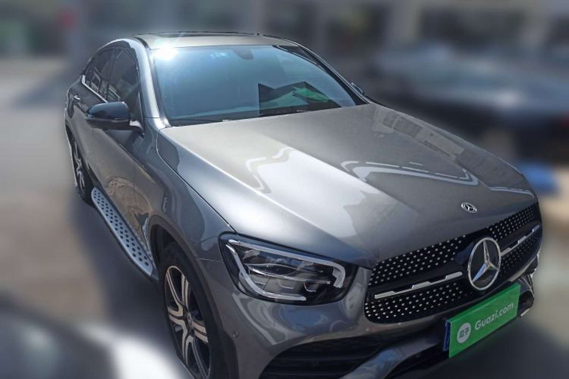 Used Mercedes-Benz GLC Coupe 2022 Refreshed GLC 260 4MATIC Coupe SUV Front Right 45 Deg