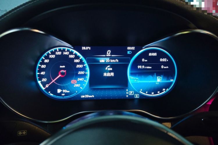 Used Mercedes-Benz GLC Coupe 2022 Refreshed GLC 260 4MATIC Coupe SUV Instrument Cluster