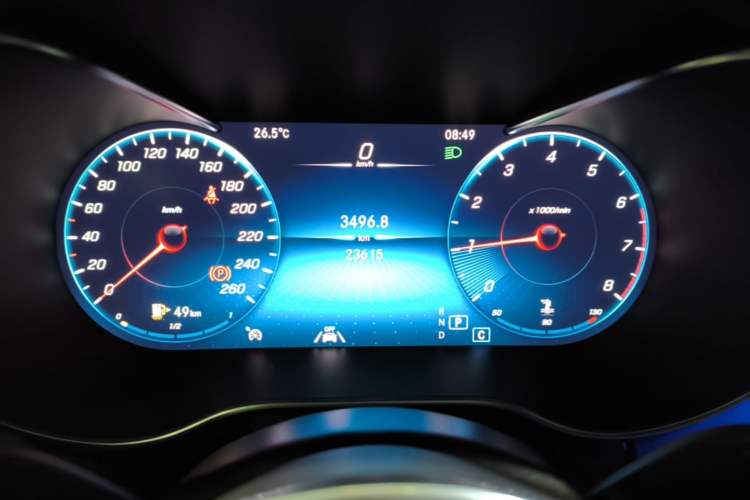 Used Mercedes-Benz GLC Coupe 2022 Refreshed GLC 300 4MATIC Coupe SUV Instrument Cluster