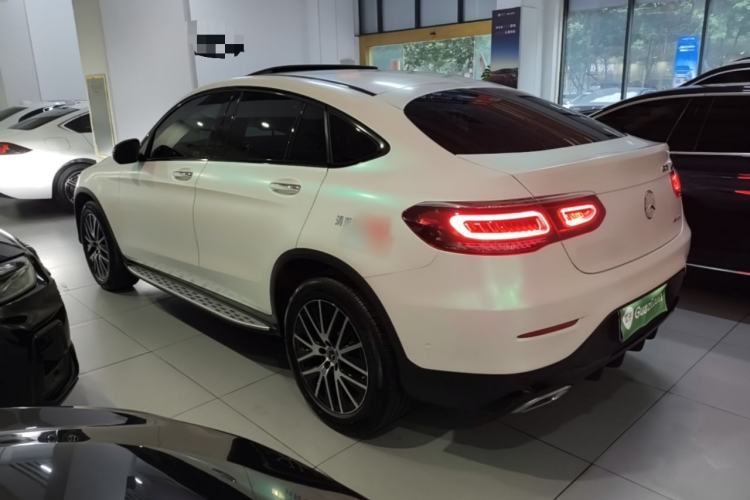 Used Mercedes-Benz GLC Coupe 2022 Refreshed GLC 300 4MATIC Coupe SUV Rear Left 45 Deg