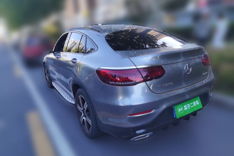 Used Mercedes-Benz GLC Coupe 2022 Refreshed GLC 260 4MATIC Coupe SUV Rear Left 45 Deg