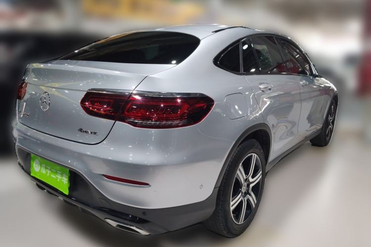 Used Mercedes-Benz GLC Coupe 2022 Refreshed GLC 260 4MATIC Coupe SUV Rear Right 45 Deg