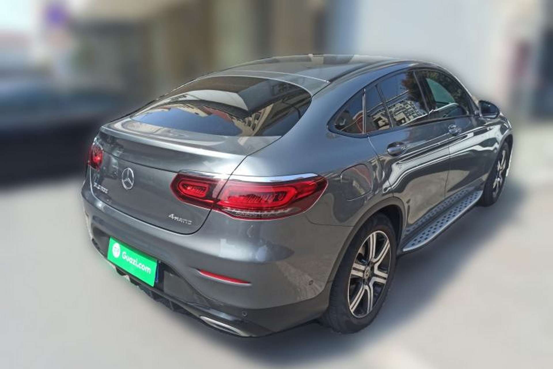 Used Mercedes-Benz GLC Coupe 2022 Refreshed GLC 260 4MATIC Coupe SUV Rear Right 45 Deg