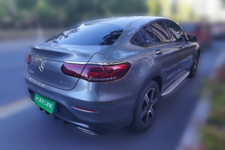 Used Mercedes-Benz GLC Coupe 2022 Refreshed GLC 260 4MATIC Coupe SUV Rear Right 45 Deg