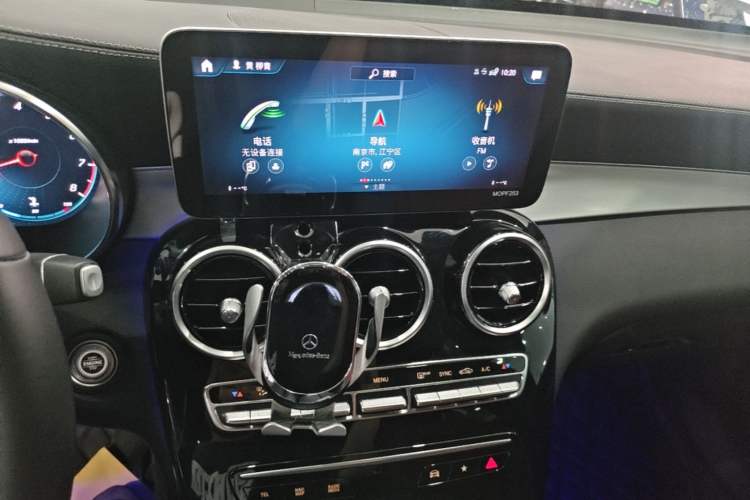 Used Mercedes-Benz GLC Coupe 2022 Refreshed GLC 260 4MATIC Coupe SUV Audio And AC Panel
