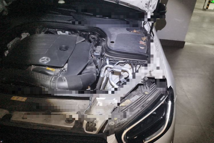 Used Mercedes-Benz GLC Coupe 2022 Refreshed GLC 260 4MATIC Coupe SUV Engine Bay Left