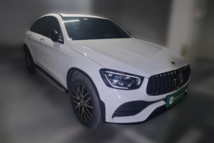 Used Mercedes-Benz GLC Coupe 2022 Refreshed GLC 300 4MATIC Coupe SUV Front Right 45 Deg