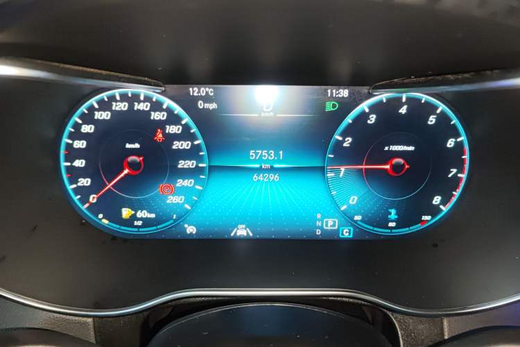 Used Mercedes-Benz GLC Coupe 2022 Refreshed GLC 300 4MATIC Coupe SUV Instrument Cluster