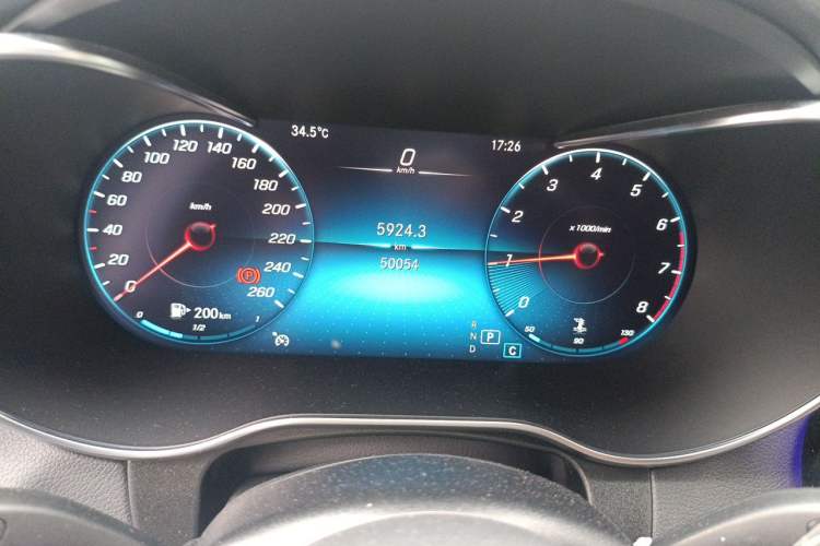 Used Mercedes-Benz GLC Coupe 2022 Refreshed GLC 260 4MATIC Coupe SUV Instrument Cluster