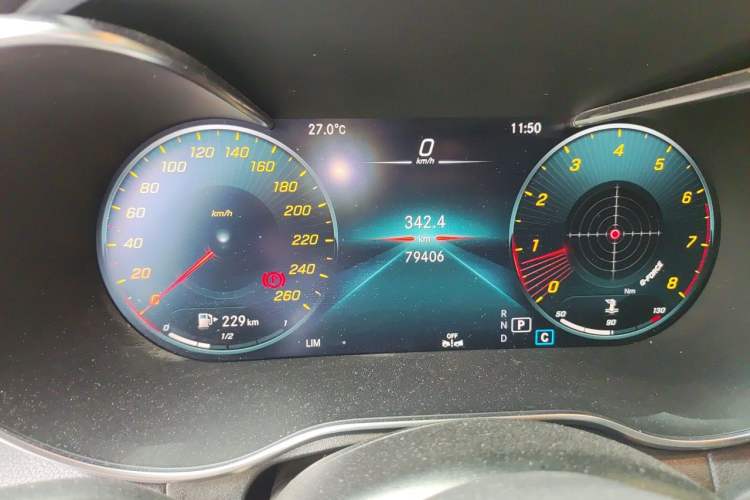 Used Mercedes-Benz GLC Coupe 2022 Refreshed GLC 260 4MATIC Coupe SUV Instrument Cluster