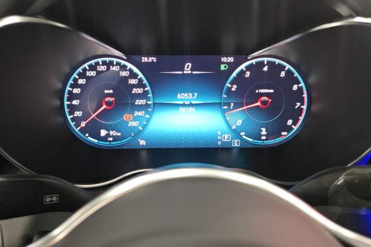Used Mercedes-Benz GLC Coupe 2022 Refreshed GLC 260 4MATIC Coupe SUV Instrument Cluster