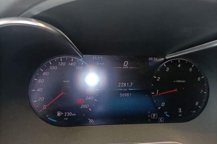 Used Mercedes-Benz GLC Coupe 2022 Refreshed GLC 260 4MATIC Coupe SUV Instrument Cluster