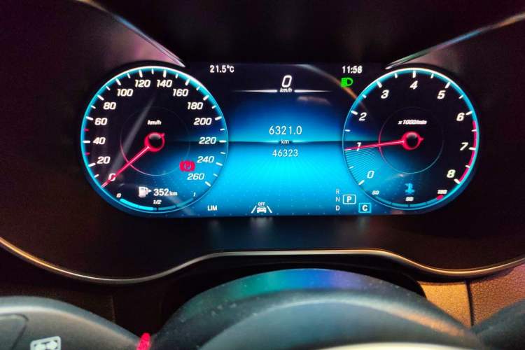 Used Mercedes-Benz GLC Coupe 2022 Refreshed GLC 300 4MATIC Coupe SUV Instrument Cluster
