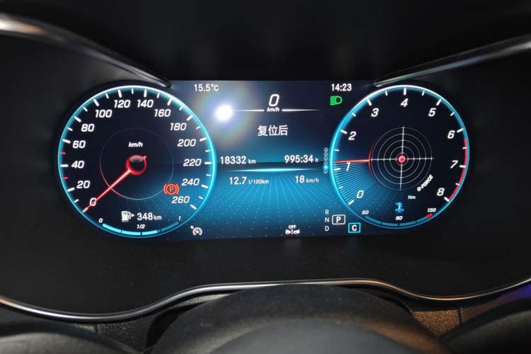 Used Mercedes-Benz GLC Coupe 2022 Refreshed GLC 260 4MATIC Coupe SUV Instrument Cluster