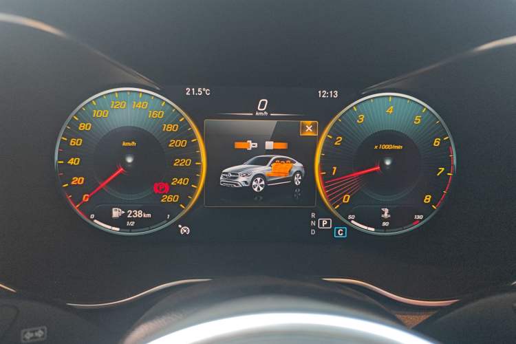 Used Mercedes-Benz GLC Coupe 2022 Refreshed GLC 260 4MATIC Coupe SUV Instrument Cluster