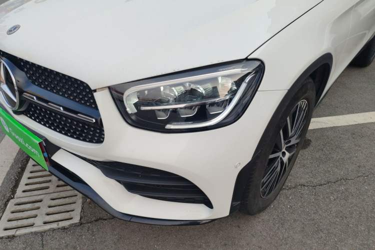 Used Mercedes-Benz GLC Coupe 2022 Refreshed GLC 260 4MATIC Coupe SUV Left Front Headlight