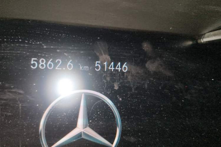 Used Mercedes-Benz GLC Coupe 2022 Refreshed GLC 260 4MATIC Coupe SUV Odometer Close Up