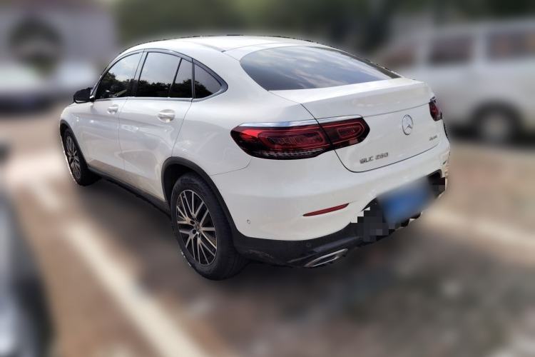 Used Mercedes-Benz GLC Coupe 2022 Refreshed GLC 260 4MATIC Coupe SUV Rear Left 45 Deg