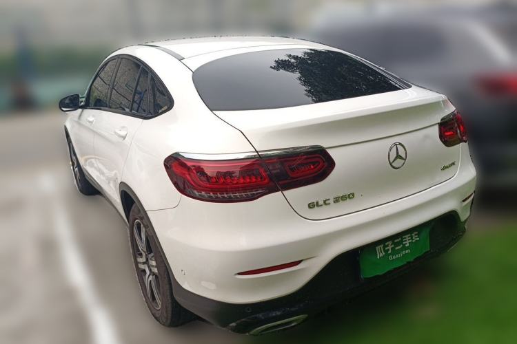 Used Mercedes-Benz GLC Coupe 2022 Refreshed GLC 260 4MATIC Coupe SUV Rear Left 45 Deg