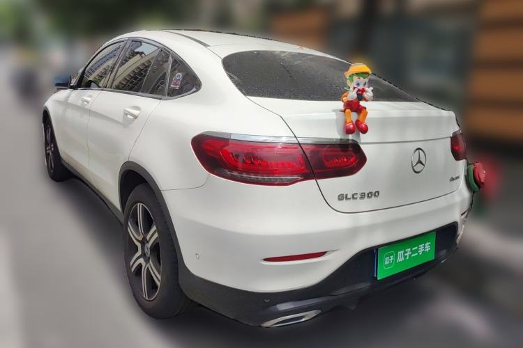 Used Mercedes-Benz GLC Coupe 2022 Refreshed GLC 260 4MATIC Coupe SUV Rear Left 45 Deg