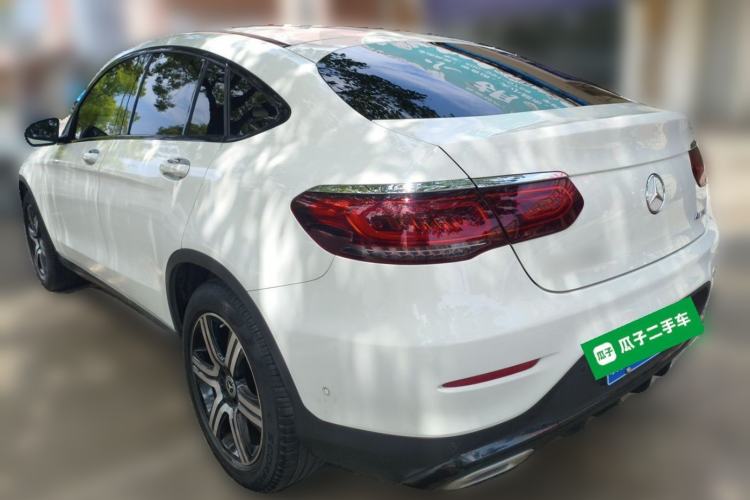 Used Mercedes-Benz GLC Coupe 2022 Refreshed GLC 260 4MATIC Coupe SUV Rear Left 45 Deg