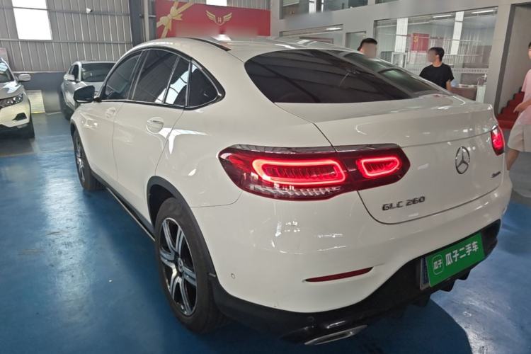 Used Mercedes-Benz GLC Coupe 2022 Refreshed GLC 260 4MATIC Coupe SUV Rear Left 45 Deg