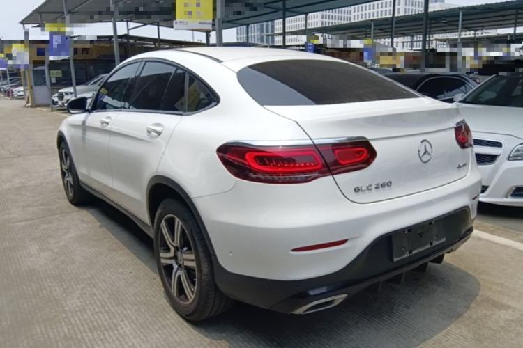 Used Mercedes-Benz GLC Coupe 2022 Refreshed GLC 260 4MATIC Coupe SUV Rear Left 45 Deg