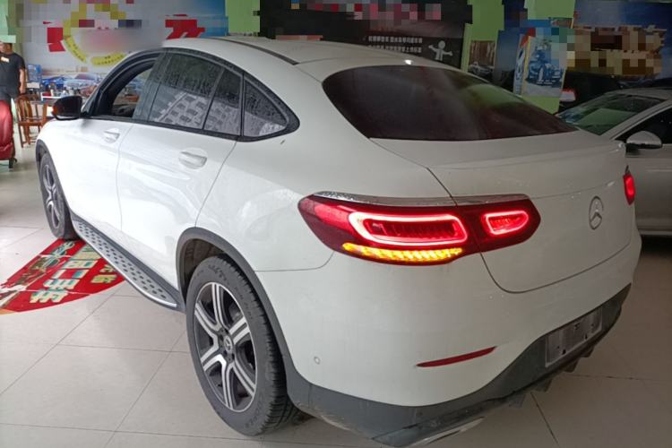 Used Mercedes-Benz GLC Coupe 2022 Refreshed GLC 260 4MATIC Coupe SUV Rear Left 45 Deg
