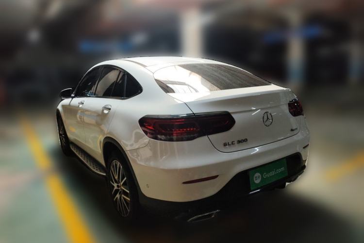 Used Mercedes-Benz GLC Coupe 2022 Refreshed GLC 300 4MATIC Coupe SUV Rear Left 45 Deg