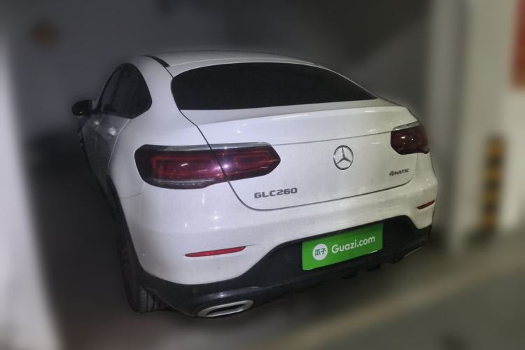 Used Mercedes-Benz GLC Coupe 2022 Refreshed GLC 260 4MATIC Coupe SUV Rear Left 45 Deg