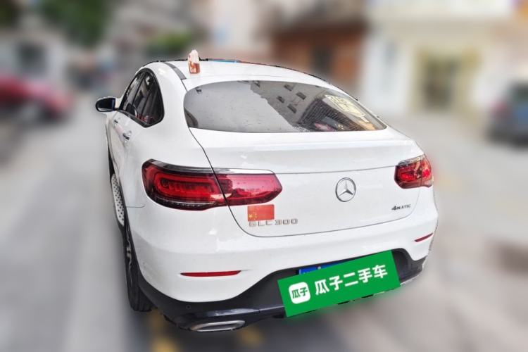 Used Mercedes-Benz GLC Coupe 2022 Refreshed GLC 260 4MATIC Coupe SUV Rear Left 45 Deg