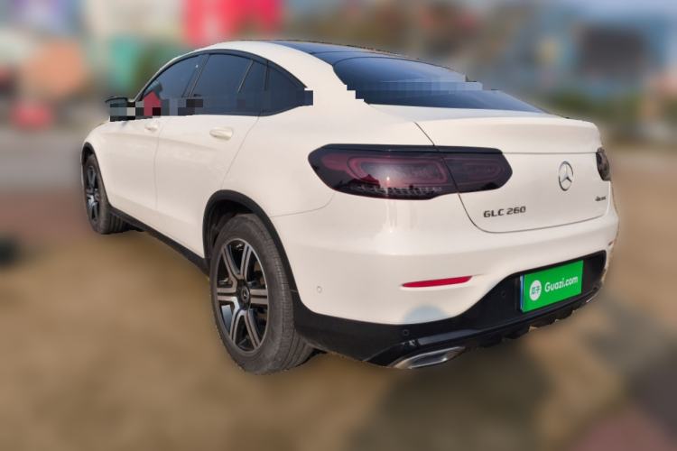 Used Mercedes-Benz GLC Coupe 2022 Refreshed GLC 260 4MATIC Coupe SUV Rear Left 45 Deg