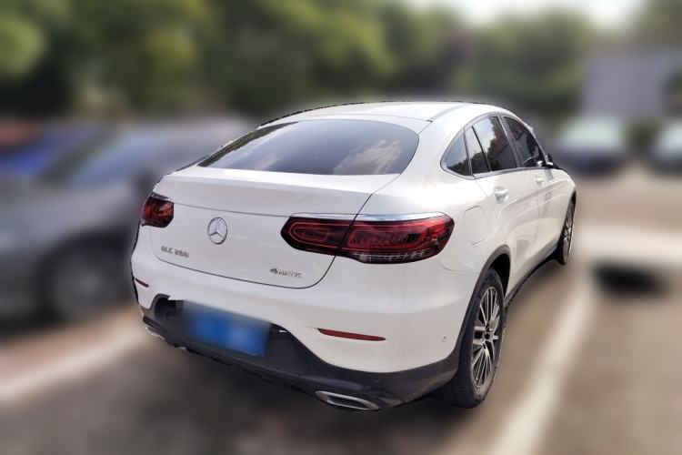 Used Mercedes-Benz GLC Coupe 2022 Refreshed GLC 260 4MATIC Coupe SUV Rear Right 45 Deg