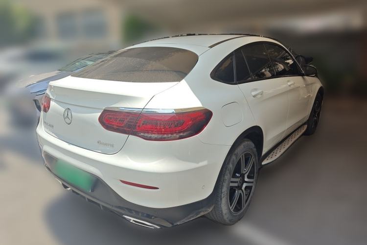 Used Mercedes-Benz GLC Coupe 2022 Refreshed GLC 260 4MATIC Coupe SUV Rear Right 45 Deg