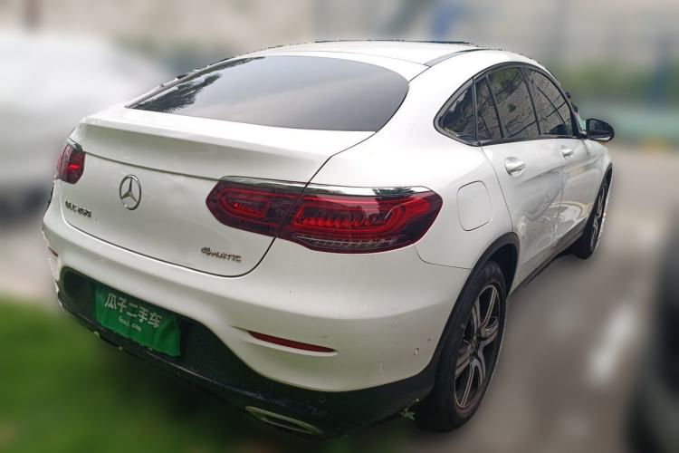Used Mercedes-Benz GLC Coupe 2022 Refreshed GLC 260 4MATIC Coupe SUV Rear Right 45 Deg