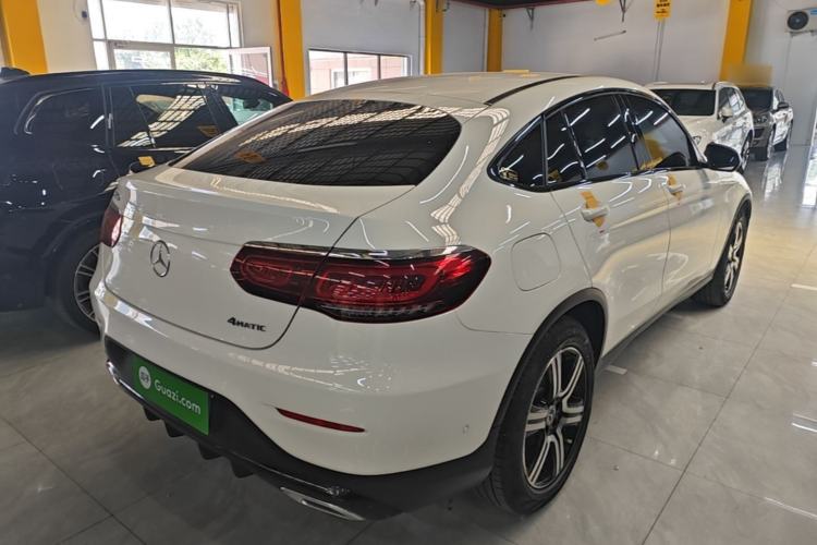 Used Mercedes-Benz GLC Coupe 2022 Refreshed GLC 260 4MATIC Coupe SUV Rear Right 45 Deg