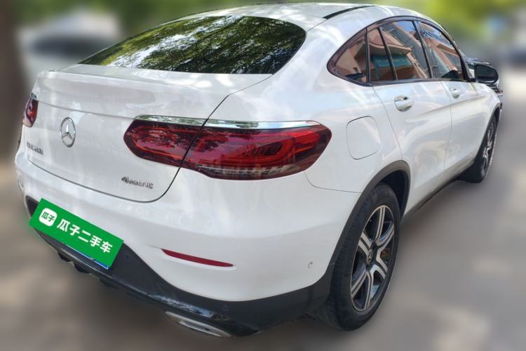 Used Mercedes-Benz GLC Coupe 2022 Refreshed GLC 260 4MATIC Coupe SUV Rear Right 45 Deg